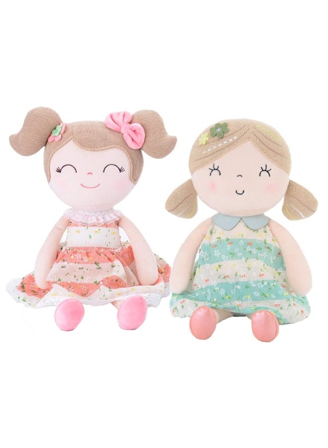 Gloveleya Dolls Princess Girls Toy First Baby Girl Gifts Soft Plush Manor Princess Doll Bella 16