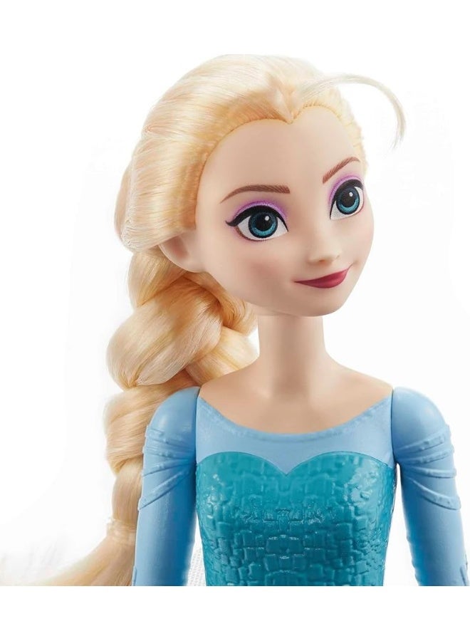 Mattel Disney Frozen Toys Elsa Fashion Doll  Accessory with Signature Look Inspired by the Movie