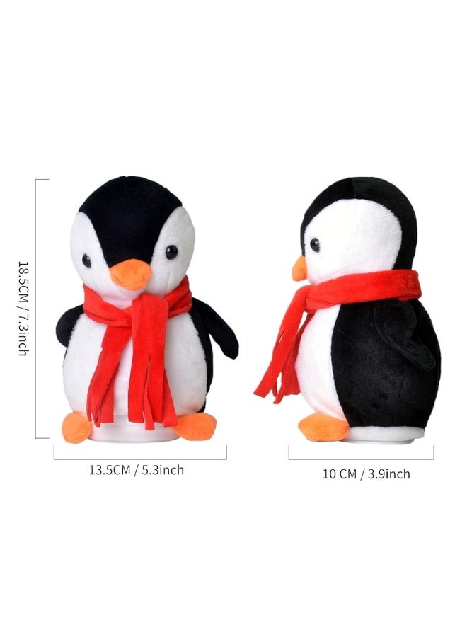 Talking Penguin Plush Toy, Repeat What You Say Funny Kids Stuffed Toys, Talking Record Plush Interactive Toys for, Birthday Gift Kids Early Learning