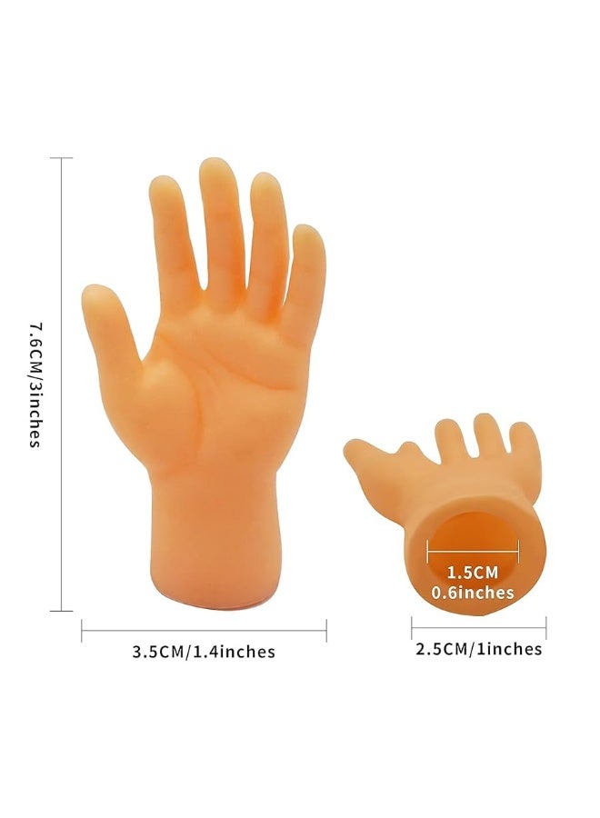 Yolococa Tiny Hands Finger Little Finger Puppets Mini Finger Hands Miniature Small Hands Tiktok 10 Pieces