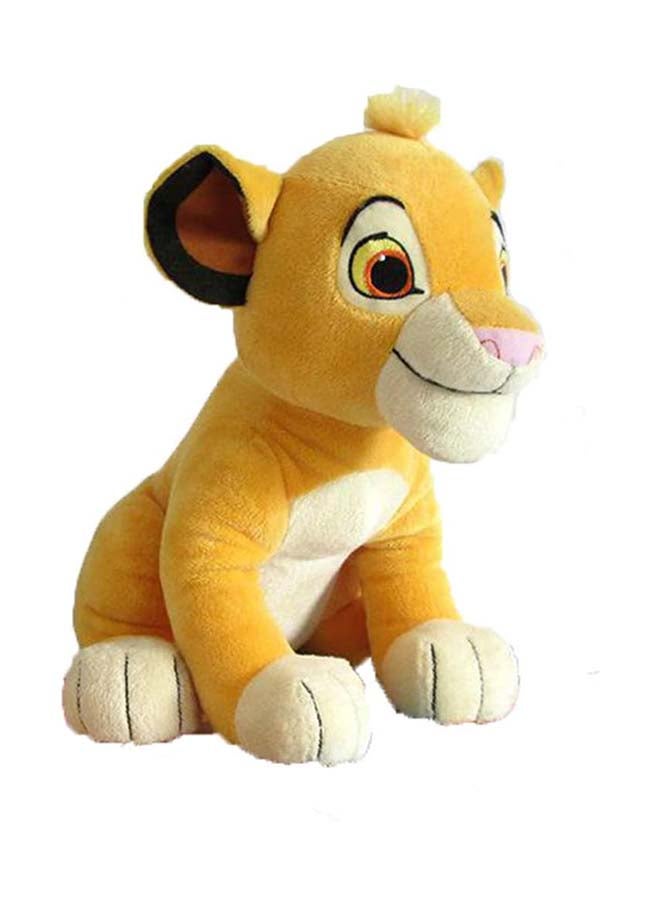 Sitting High Simba The Lion King Plush Toy 26cm