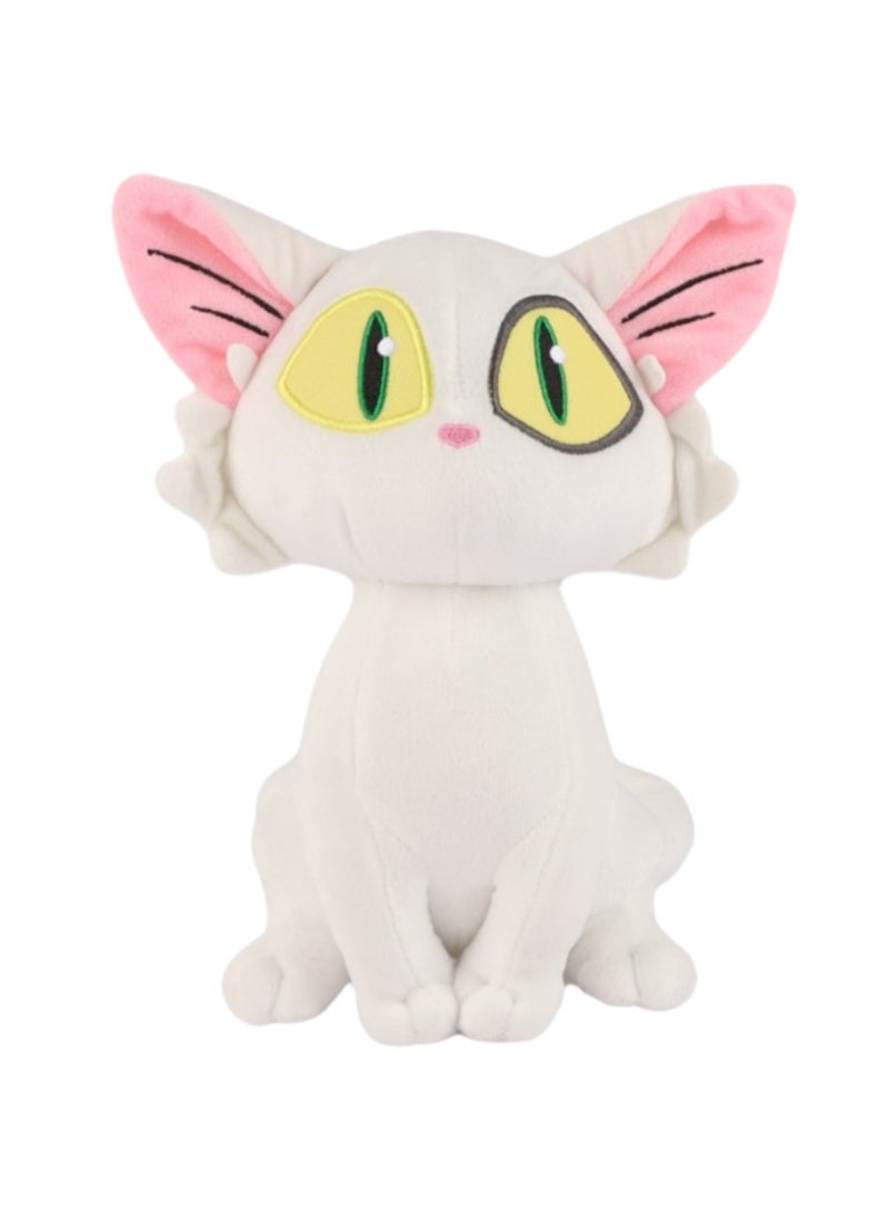 28 CM Cute Cartoon White Cat Soft Plush Toy For Girls And Boys All Ages Gift