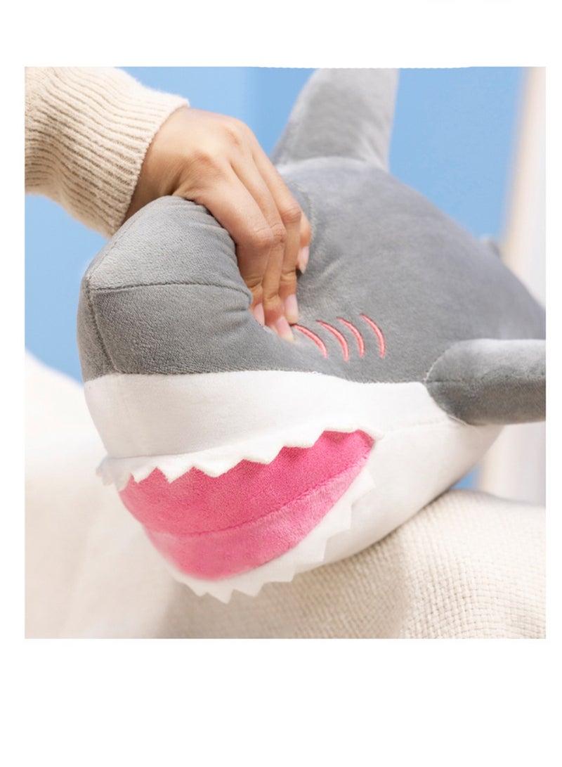 50 CM Cute Great White Shark Soft Marine Animals Plush Toy For Girls And Boys All Ages Gift