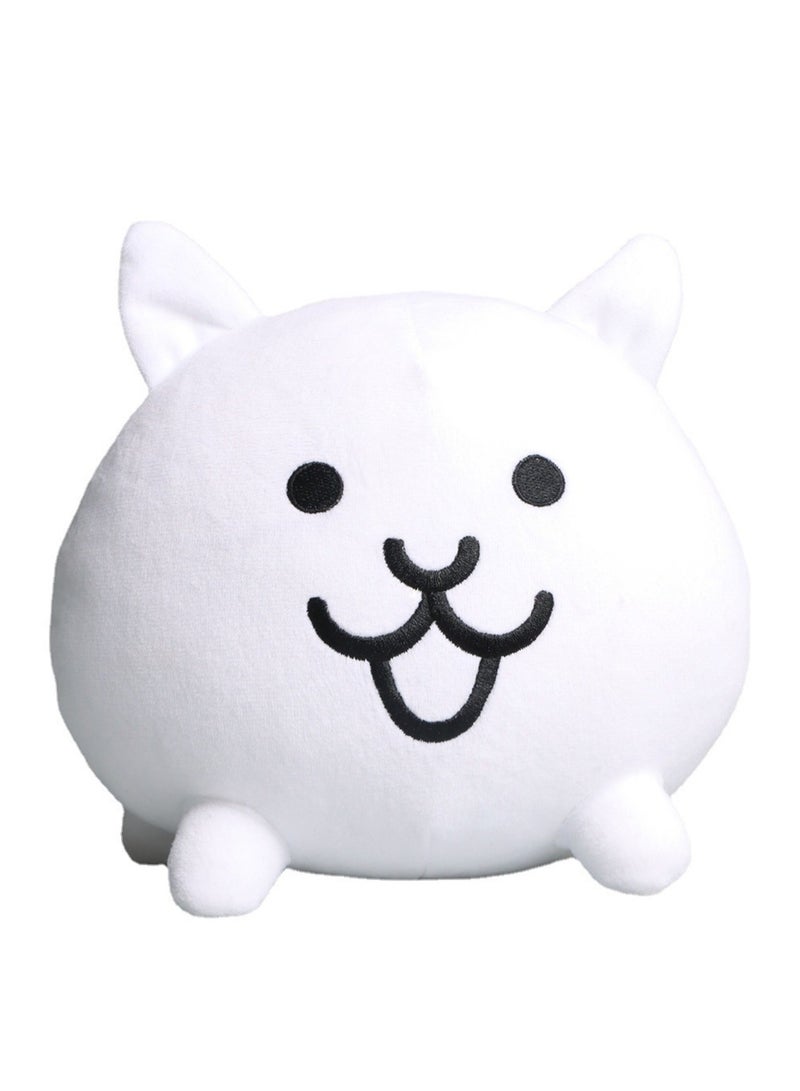 20 CM Cute White Cat Plush Toy Soft Stuffed Animal Doll For Girls And Boys All Ages Gift