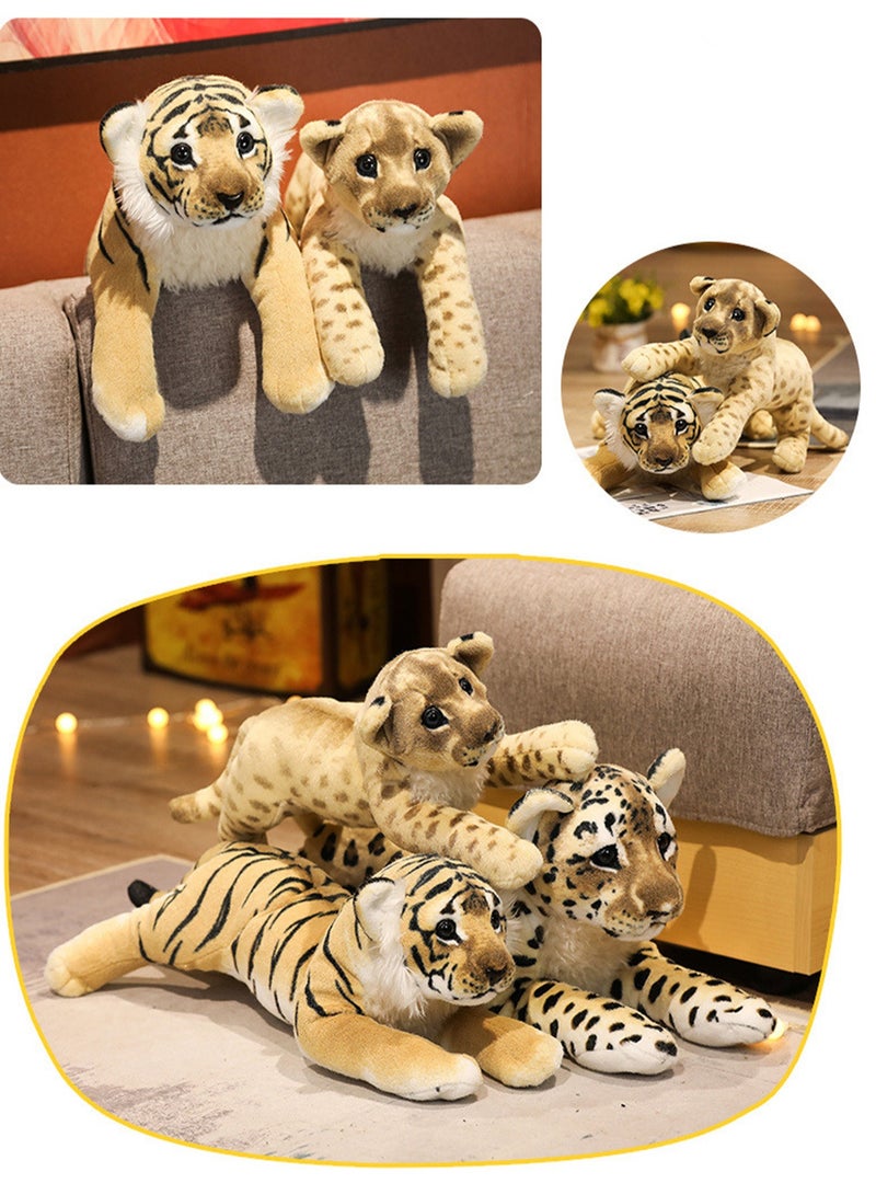 48 CM Simulation Lion Plush Toy Soft Stuffed Animal Doll For Girls And Boys All Ages Gift