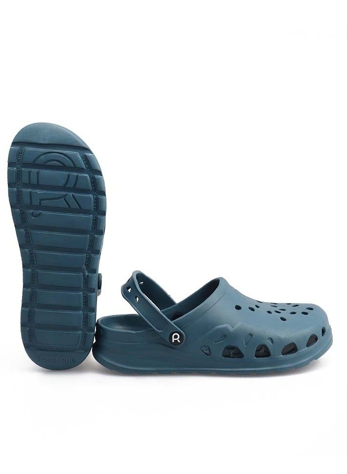 Kosmik Clog - Duck Blue Slip-On Sandals for Youth & Adults | Lightweight, Comfortable, Water-Resistant Clogs for Everyday Wear