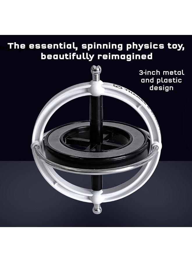 Thames  Kosmos Gyroscope  Perfectly Balanced  Precision Tested  Essential STEM Tool  Classic Scientific Device  Experiments in Physics Forces  Gravity  Nostalgic Spinning Science Toy