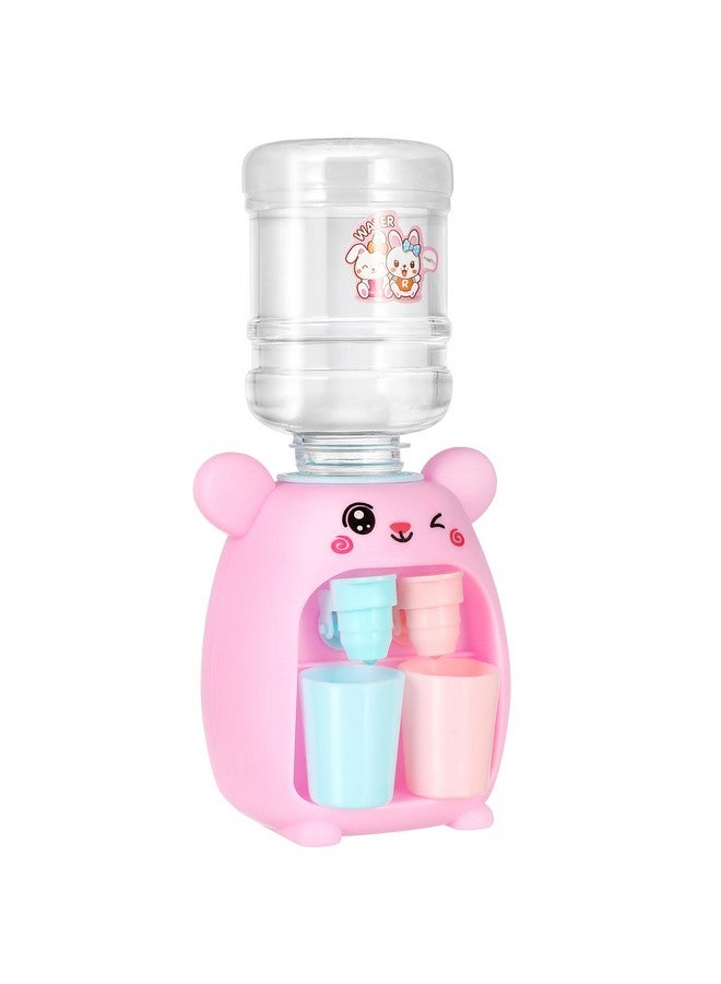 Kids Water Dispenser Toy Mini Water Machine Toy Children Lovely Water Dispenser Drink Water Machine Toy For Kids (Pink)