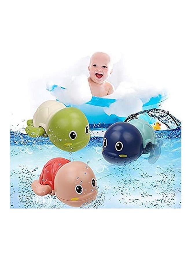 3-Piece Wind-Up Floating Swimming Turtle Toy