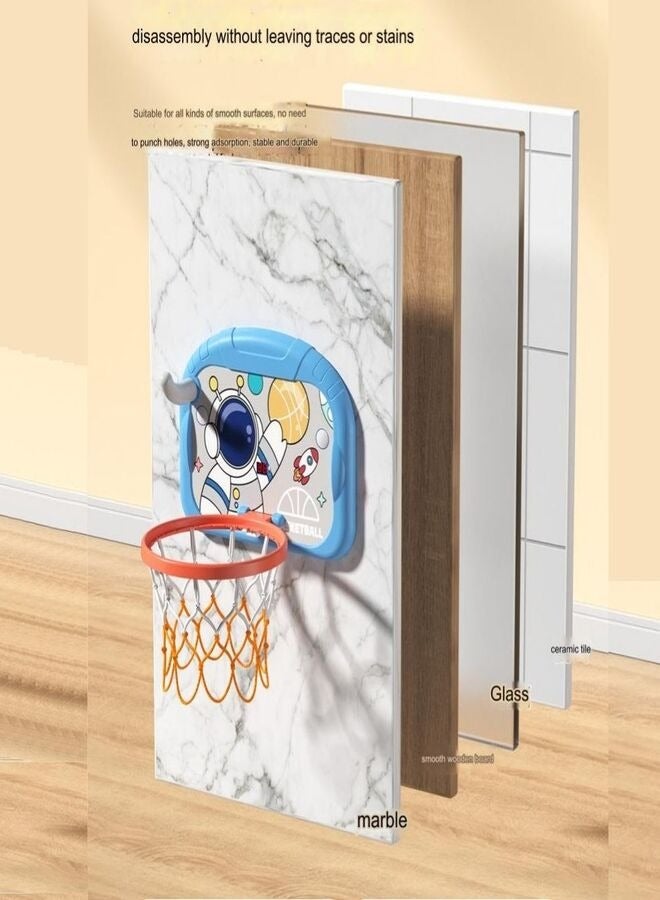 Turtees®Indoor Mini Basketball Hoop for Kids above 4 year, Gift for Kids (Blue)