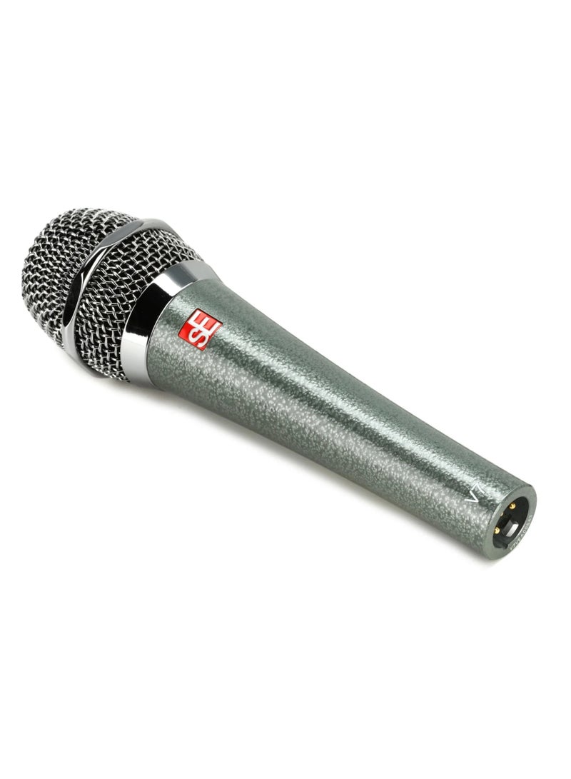 sE Electronics V7 Supercardioid Dynamic Handheld Vocal Microphone - Vintage Edition Supercardioid Dynamic Microphone with Integrated Shockmount and Internal Windscreen