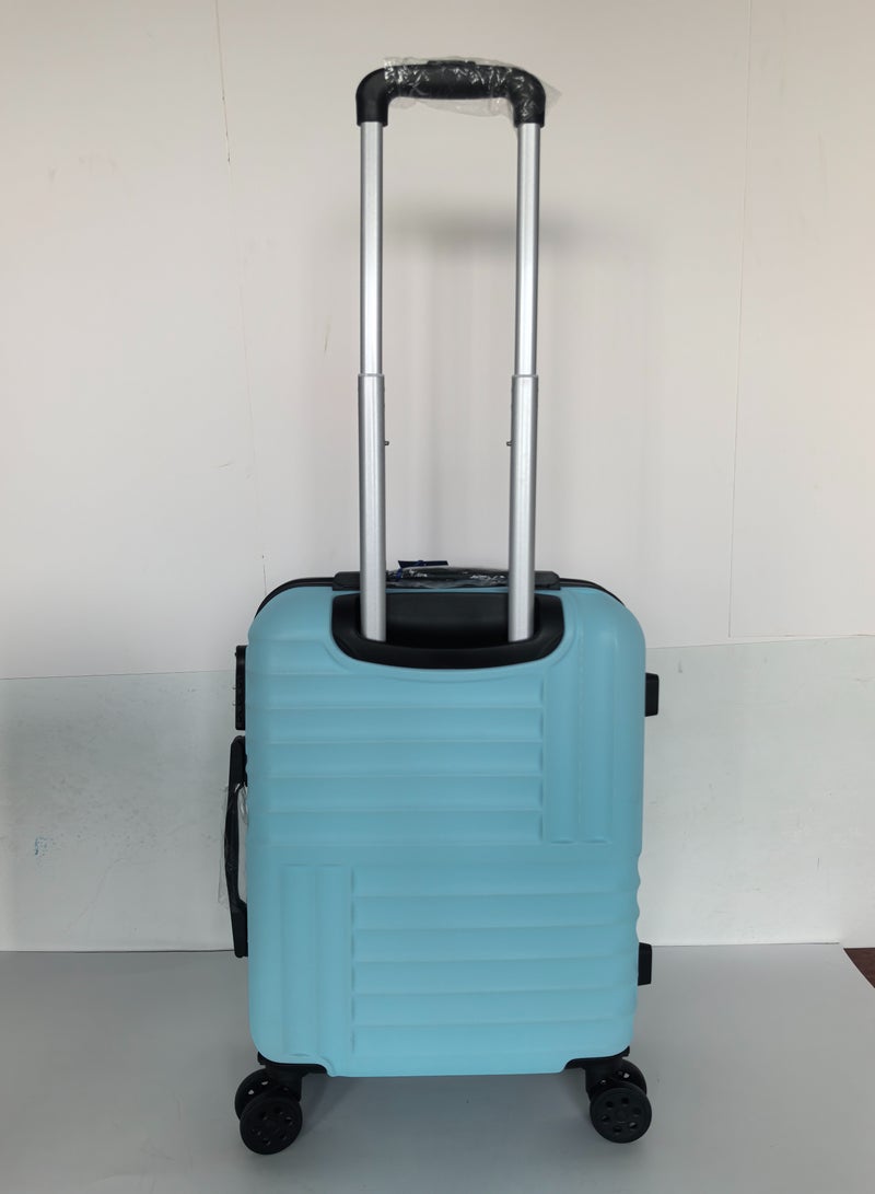 Cabin Size Single Hardside Trolley Luggage Spinner Wheels 20 Inches