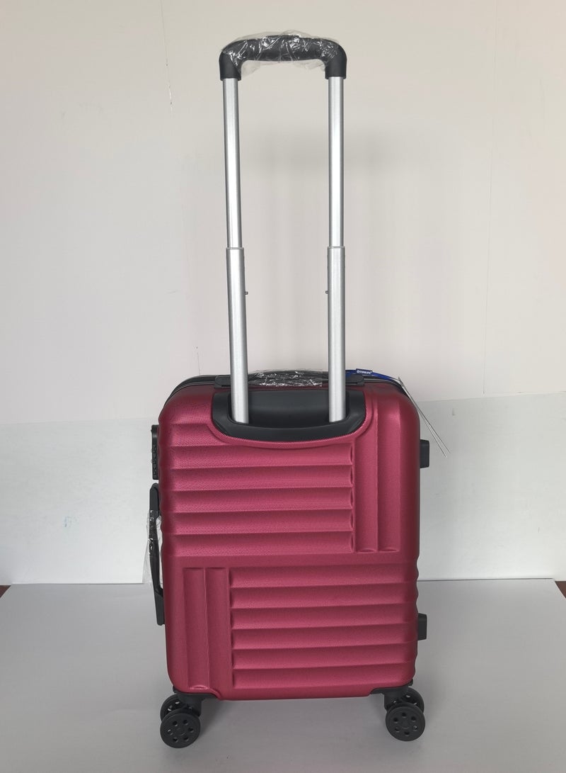 Cabin Size Single Hardside Trolley Luggage Spinner Wheels 20 Inches