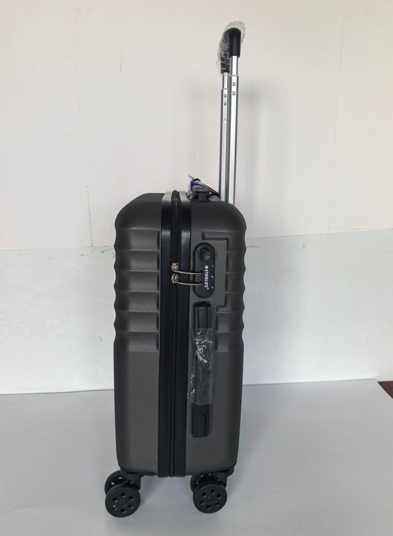 Cabin Size Single Hardside Trolley Luggage Spinner Wheels 20 Inches