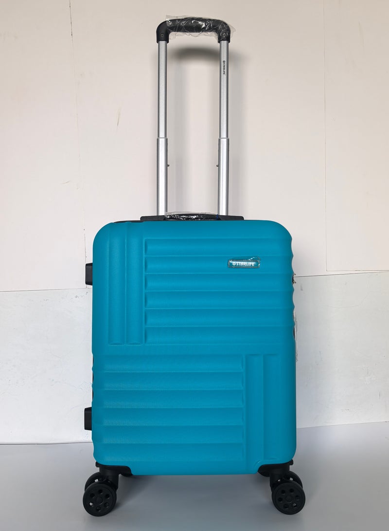 Cabin Size Single Hardside Trolley Luggage Spinner Wheels 20 Inches