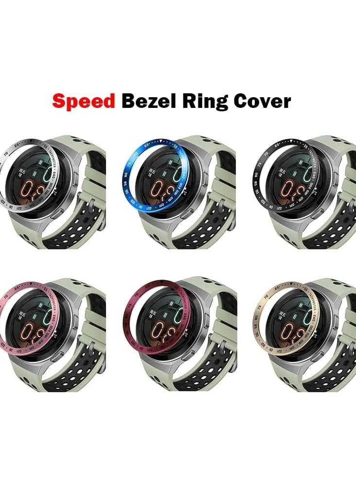 Smart Accessories - Bezel Ring For Huaweis Watch GT 2E Smart Watch Protective Stainless Steel Case Cover for GT2E Scratch Proof Protection Accessory