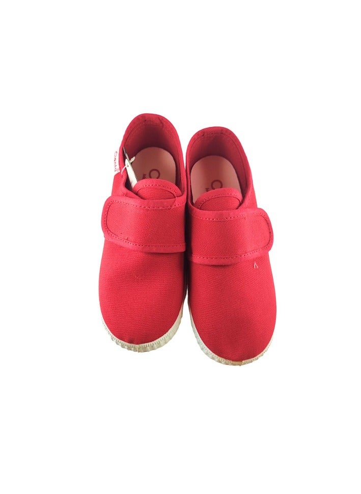 Pikkaboo Ceinta Rojo Strap Kids Shoes