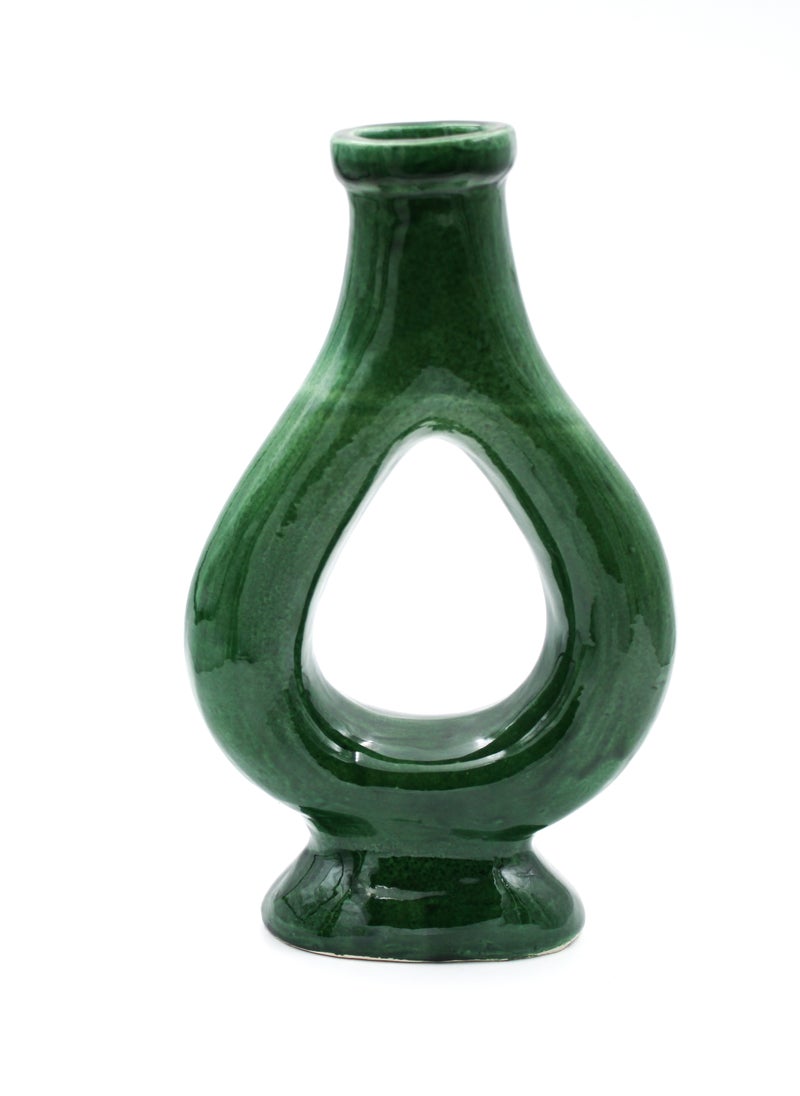 Handmade Contomporary Glazed - Horizon Glow Vase