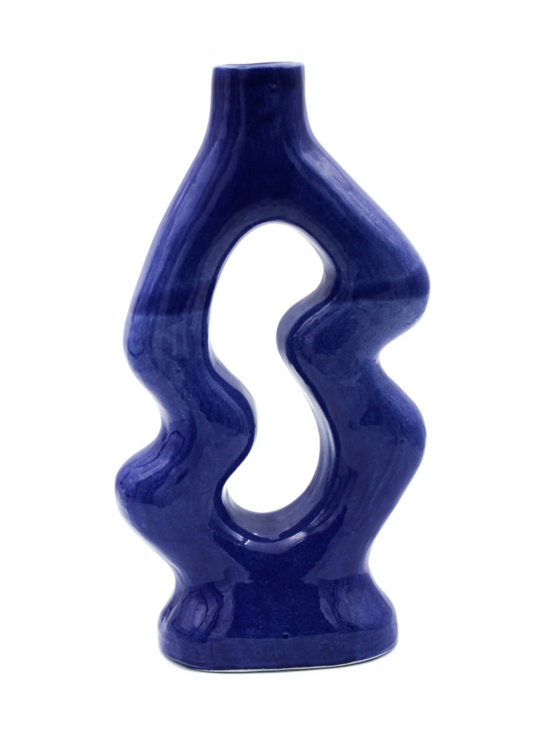 Handmade Contomporary Glazed - Celestial Drift Vase