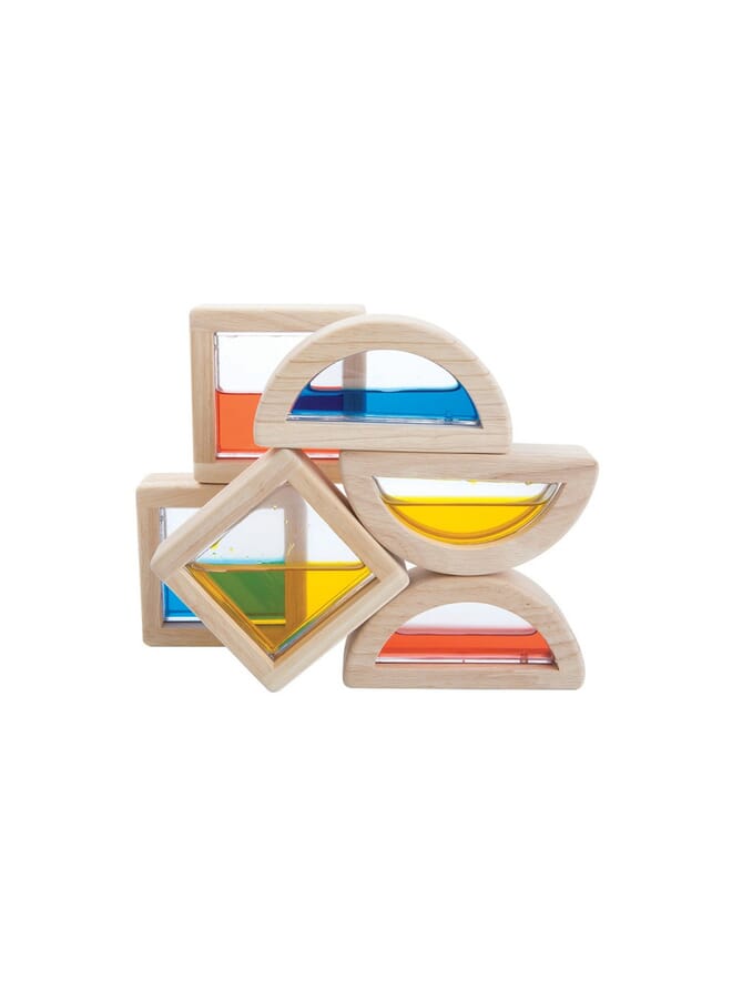 Wooden Water Blocks Multicolor