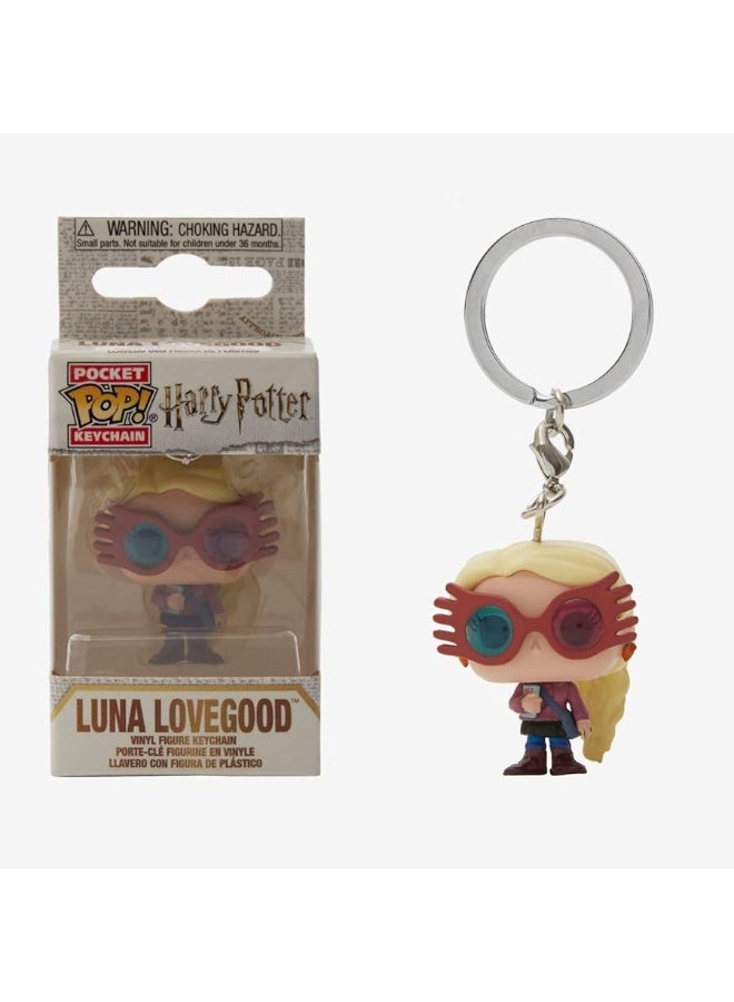 Funko Pop Keychain Harry Potter  Luna Lovegood Multicolor