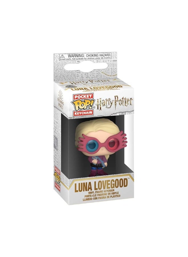 Funko Pop Keychain Harry Potter  Luna Lovegood Multicolor