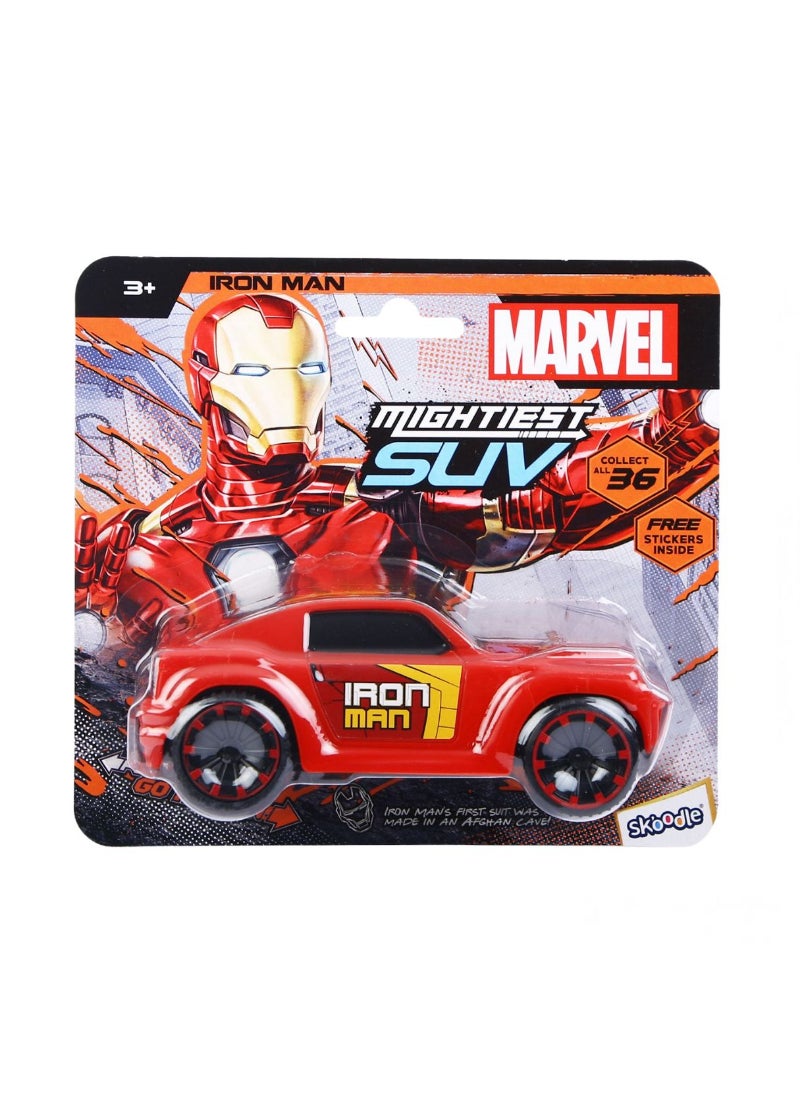 Marvel Pullback Mightiest SUV Car Iron Man