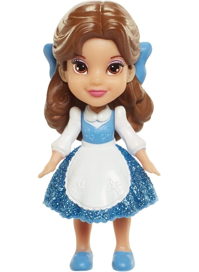 Disney Princess My First Mini Toddler Blue Dress Belle Poseable Doll