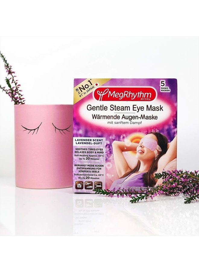 Gentle Steam Warming Eye Mask, Lavender, 70 ml