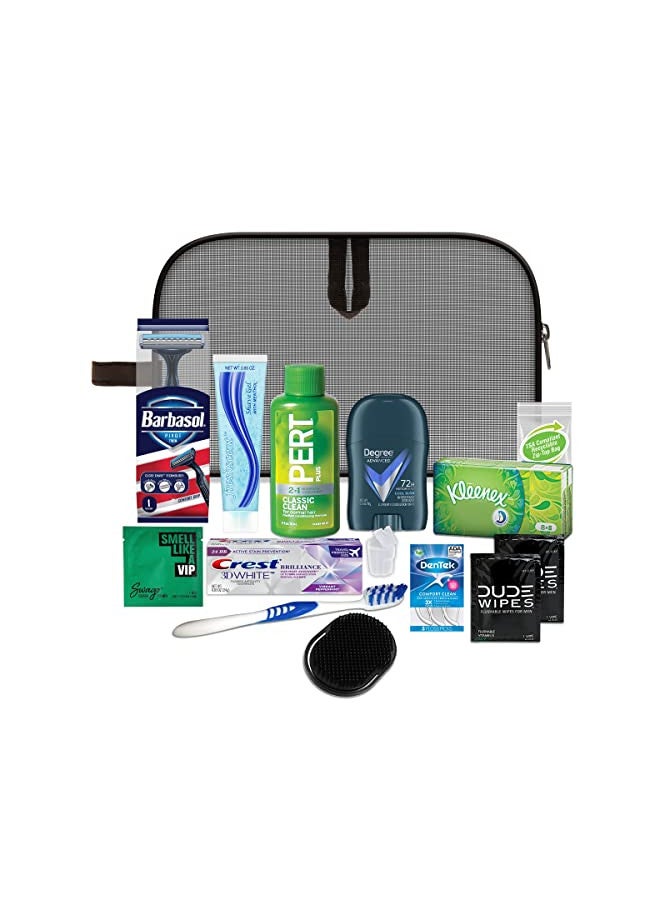 Convenience Kits International Men's Premium, Black, 15-Piece