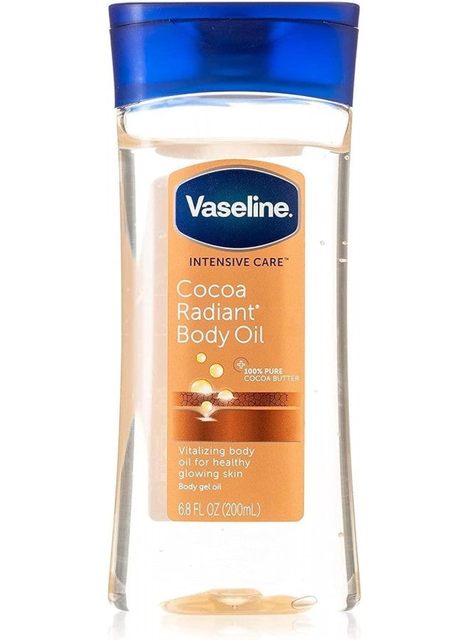 Vaseline Intensive Care Vitalizing Gel Body Oil with Brazillian Nut and Almond Oils 6.8 fl oz - Rich (200 mL)