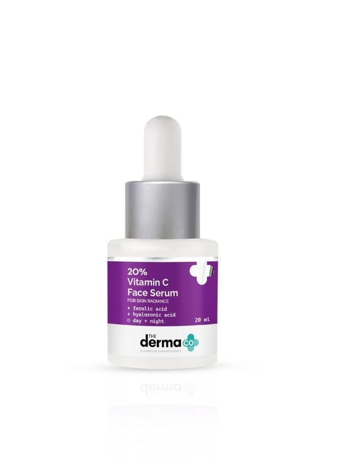 The Derma Co 20% Vitamin C Serum for Skin Radiance 20 ml