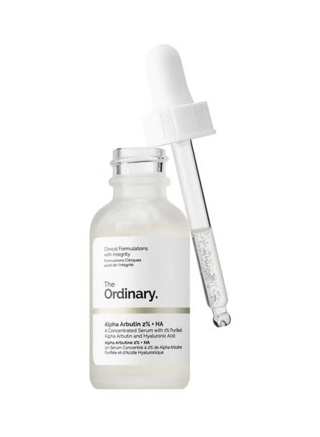 Ordinary Alpha Arbutin 2% and Hyaluronic Acid Stain Resistant Serum