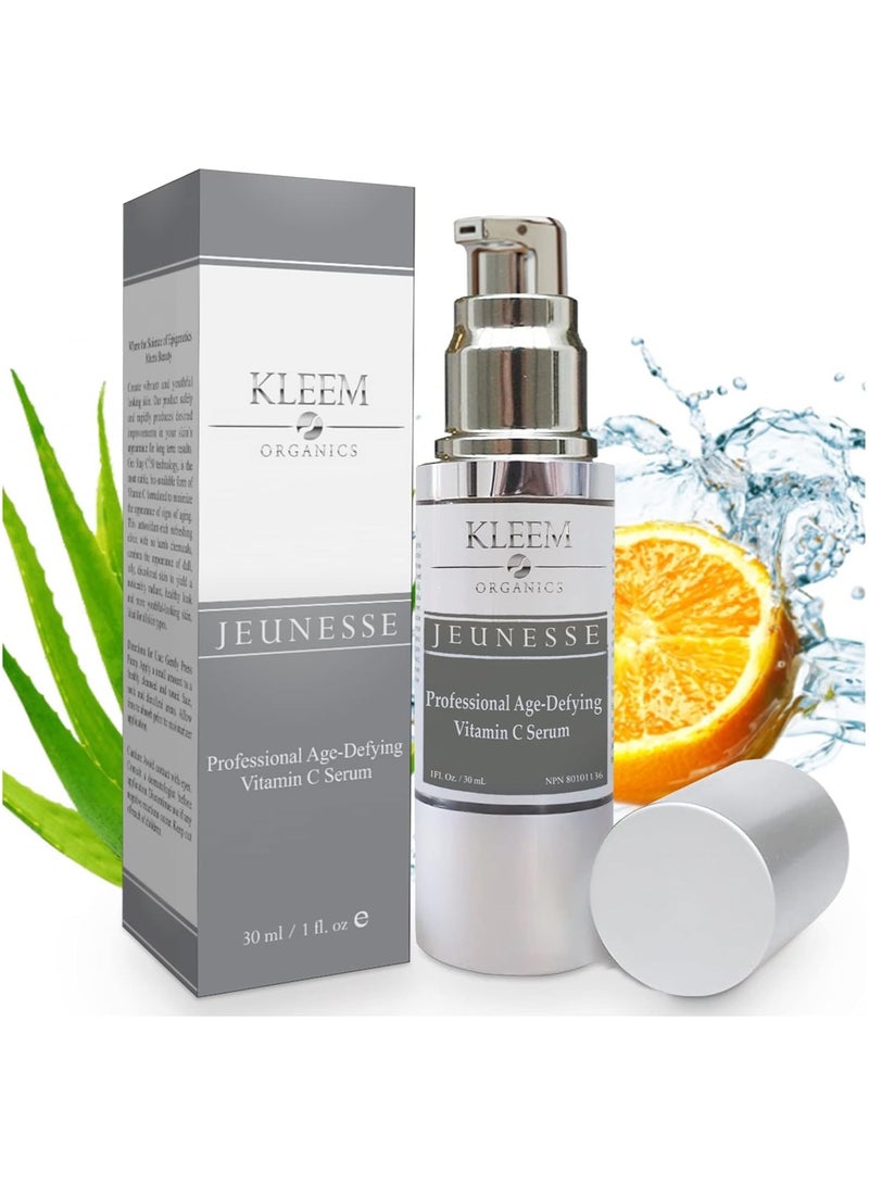 Vitamin C Serum for Face with Hyaluronic Acid and Vitamin E Firming Anti Aging Vitamin C Face Serum for Women to Boost Collagen Reduce Wrinkles Acne Spots Dark Spots and Sun Damage