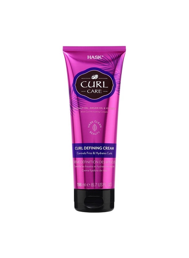 Curl Care Curl Defining Cream - 198 Ml | Controls Frizz & Hydrates Curls | Enhances Natural Curl | Free Of Paraben & Drying Alcohol