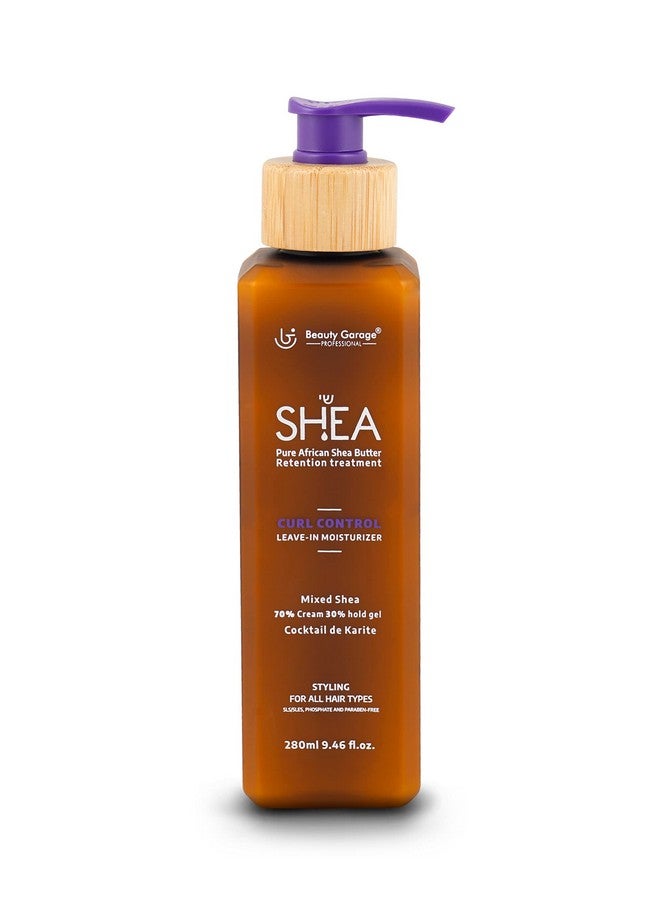 Shea Curl Control Leave In Moisturizer 70% Cream 30% Hold Gel 280Ml