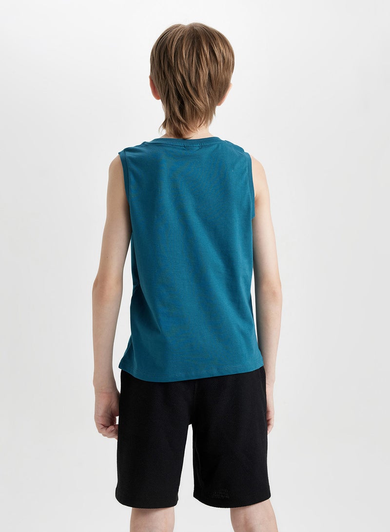 Crew Neck Vest