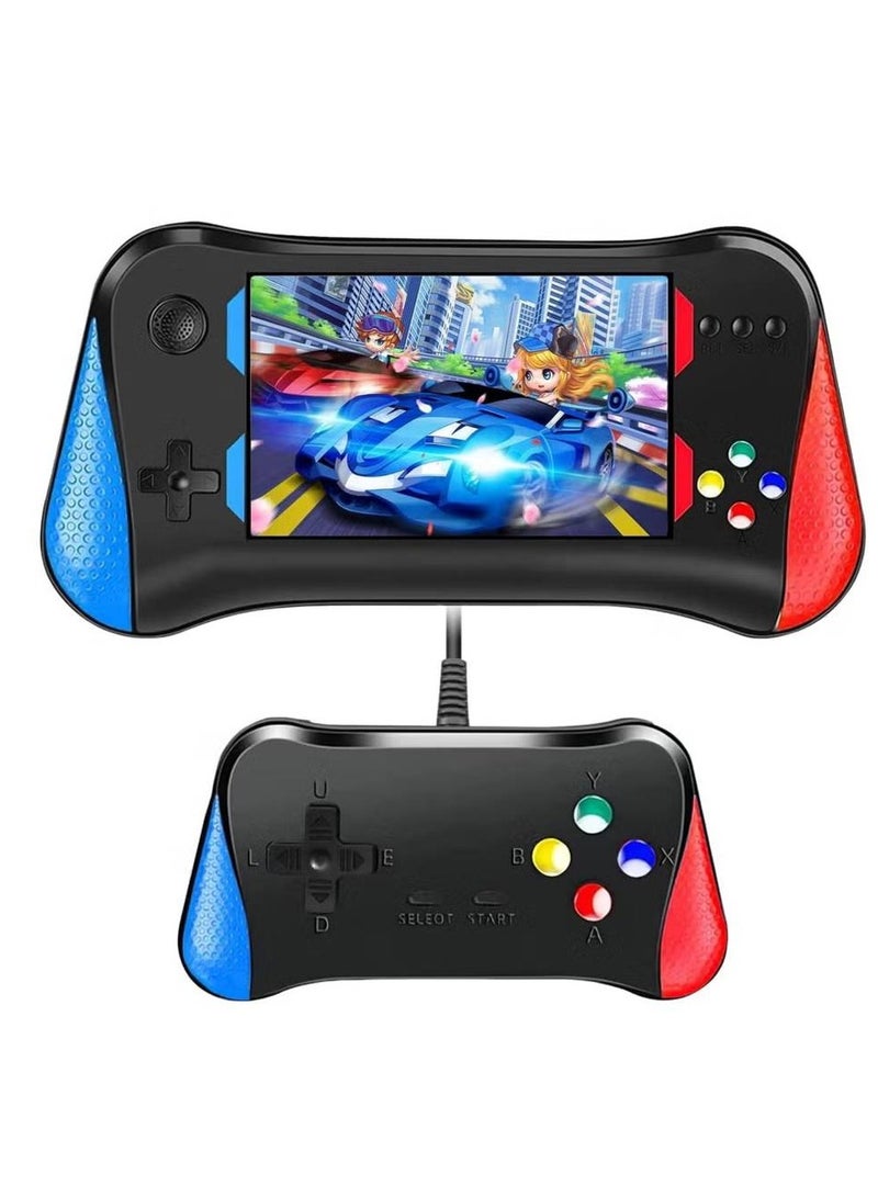 Video Game Console X7M Handheld Game Player HD/AV Output Built-in 500-In-1 Games Portable Mini Electronic Console Gamepad 3*5 Inch Screen