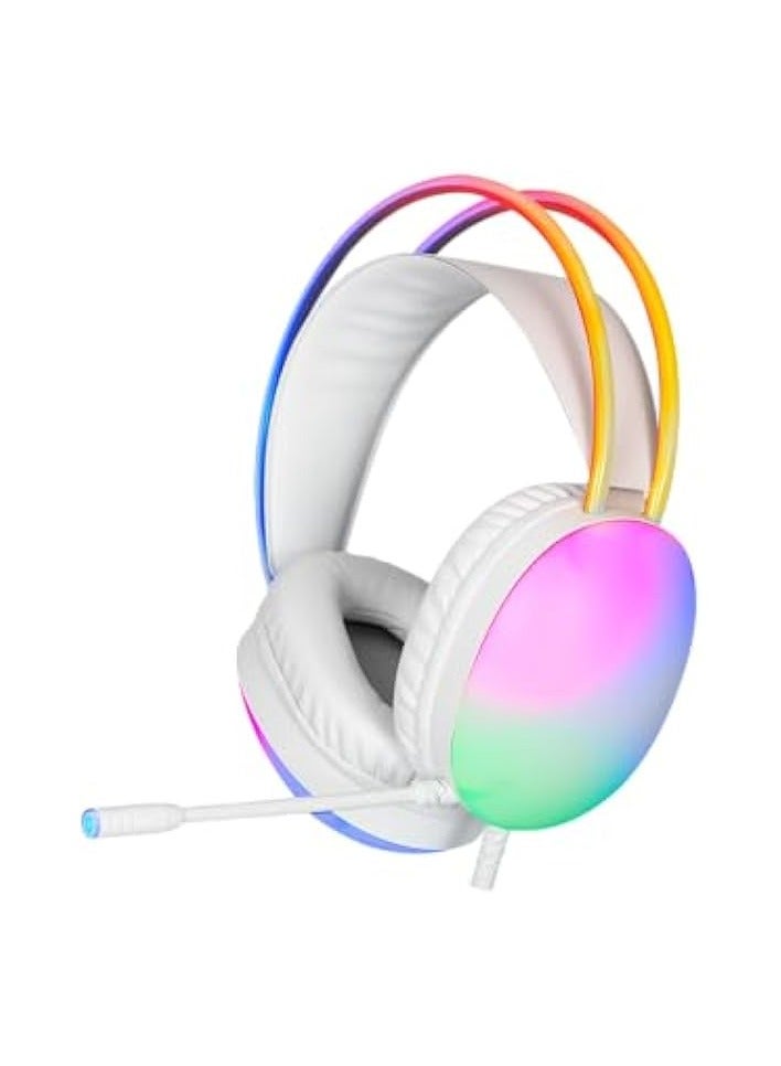 GH-511 RGB Translucent Gaming Headset for PC, Laptop