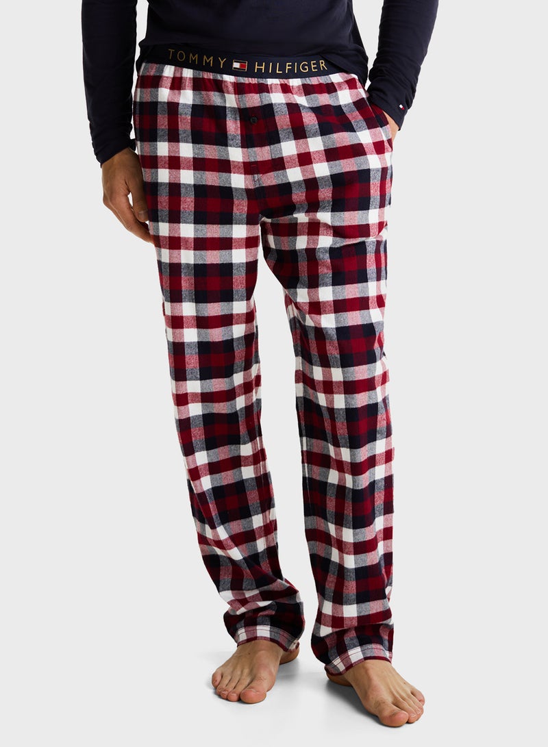 Logo Band Pants