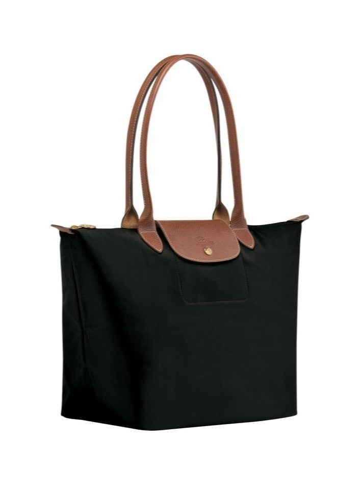 Women's large tote bag, handbag, shoulder bag black classic style