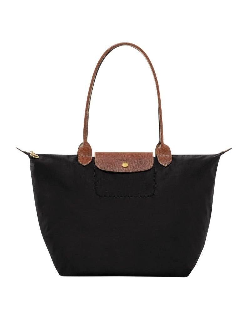 Women's large tote bag, handbag, shoulder bag black classic style