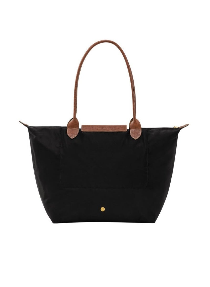 Women's large tote bag, handbag, shoulder bag black classic style