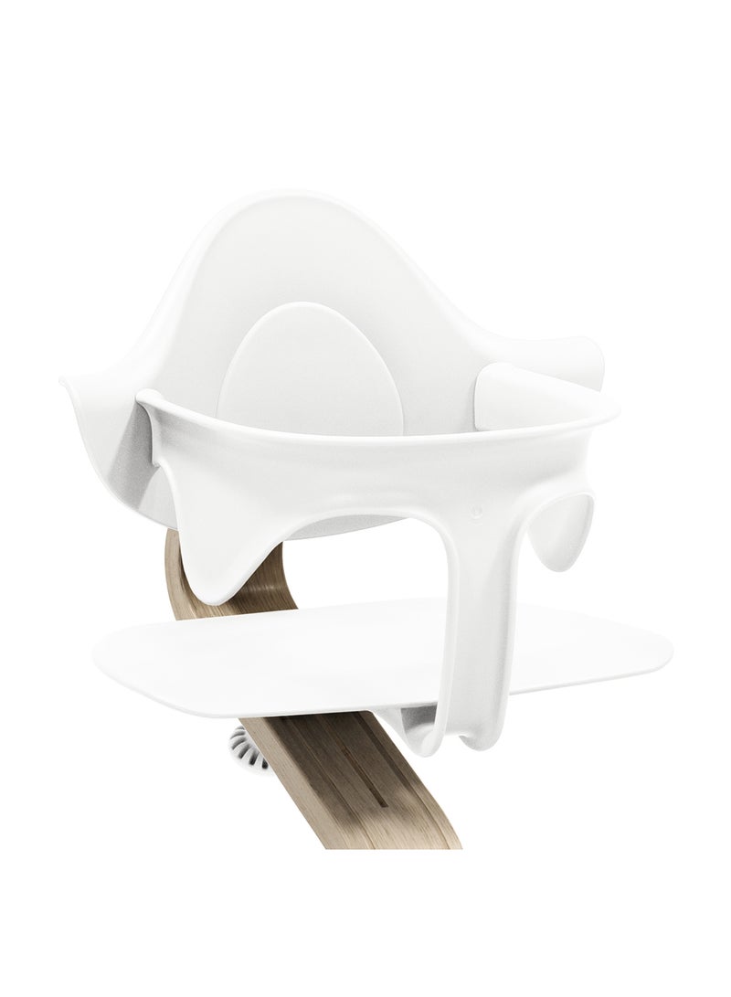 Nomi Baby Set Provides Side And Back Support While Baby Learns To Sit Compatible With Nomi Baby High Chair White