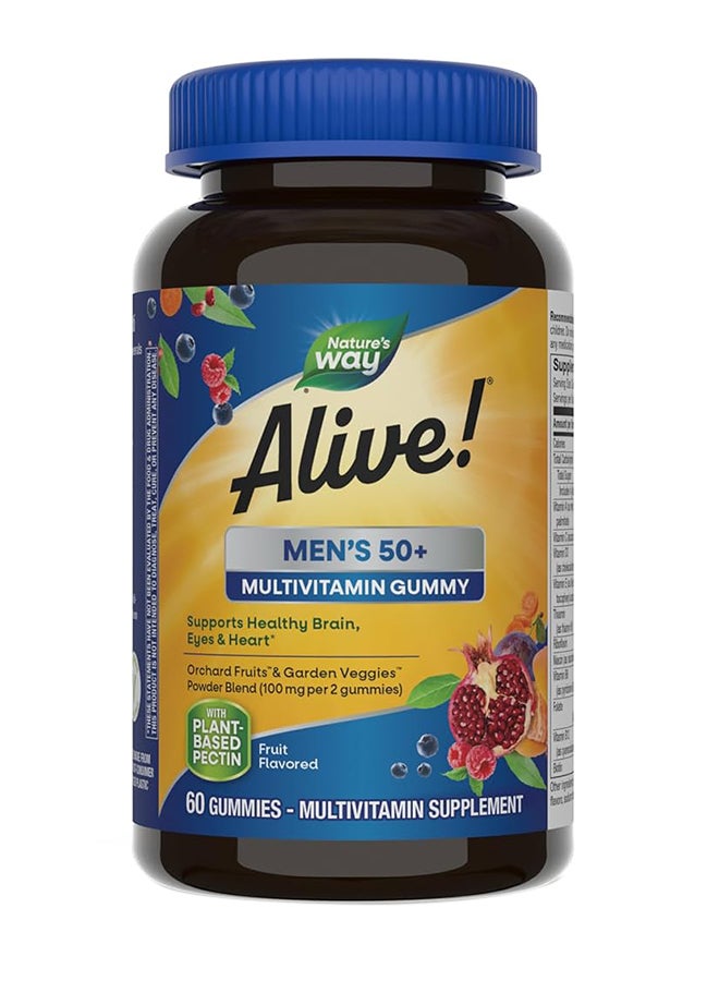 Alive Womens 50+ Gummy Vitamins 60S