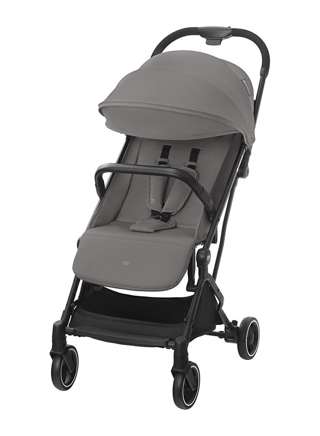 2 in1 Indy2 Lightweight Stroller With Mink Car Seat - Cozy Grey