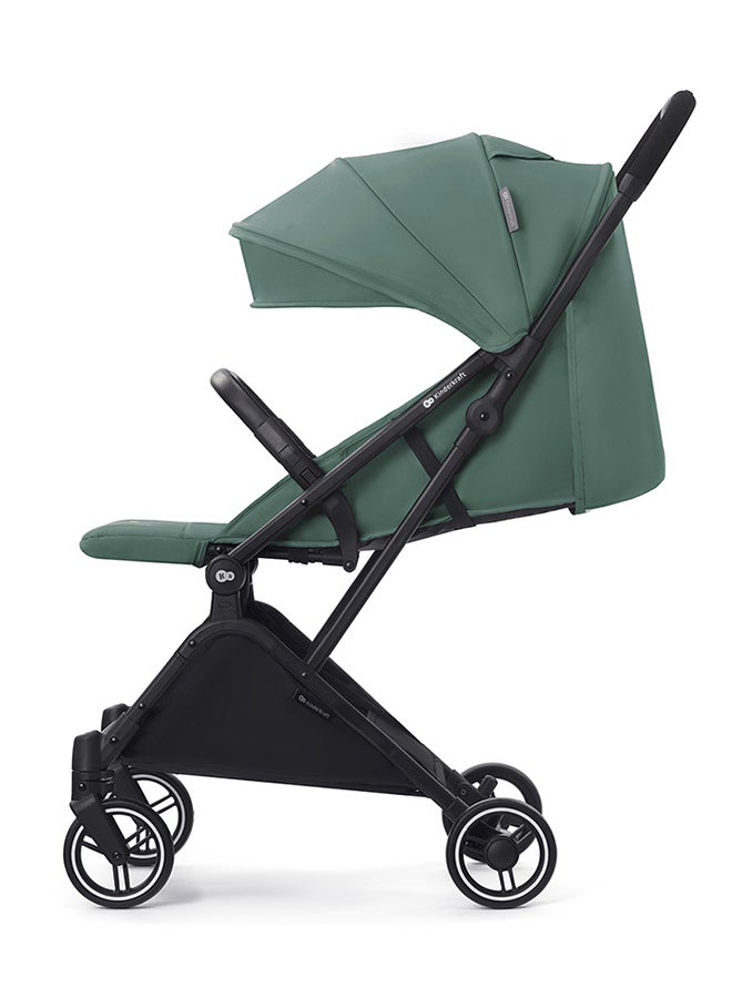 2 in1 Indy2 Lightweight Stroller With Mink Car Seat - Sea Green