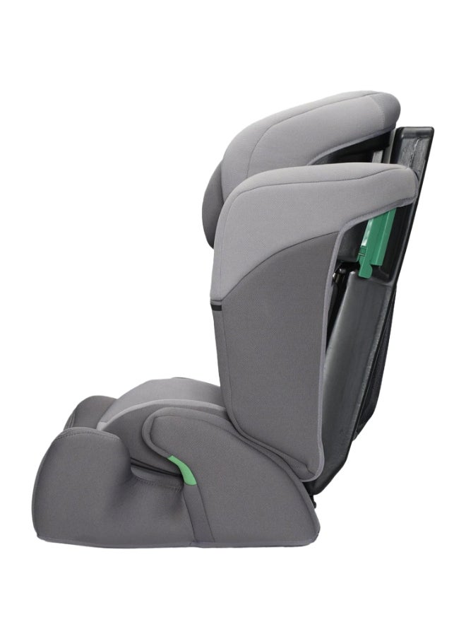 Car Seat Comfort Up, I - Size Booster Child Seat, With 5 Point Harness, Adjustable Headrest, For Toddlers , Infant, Group 1/2/3, 9 - 36 Kg, Up To 12 Years, Grey