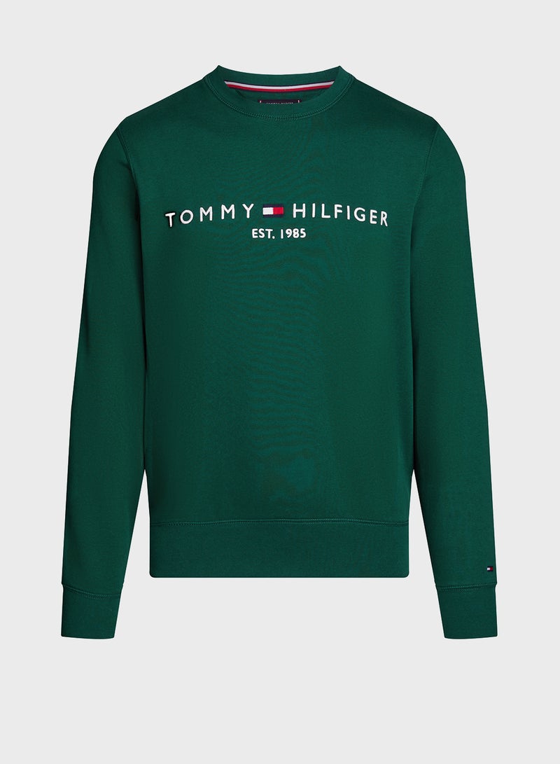 Logo Crew Neck Sweatshirt