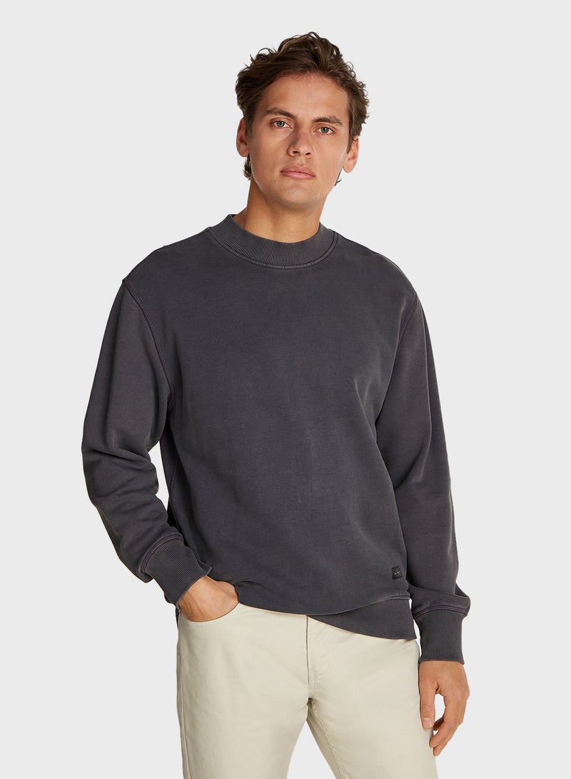 Logo Crew Neck Sweatshirt